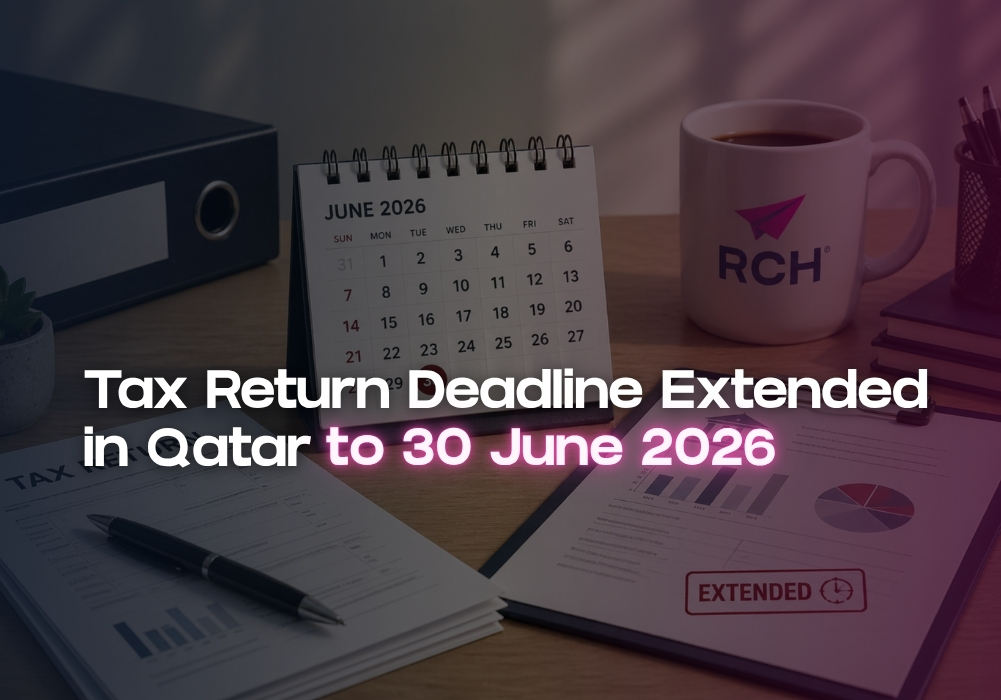Tax return deadline extension Qatar 2025 until June 2026