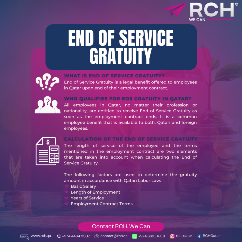 End of Service Benefit in Qatar