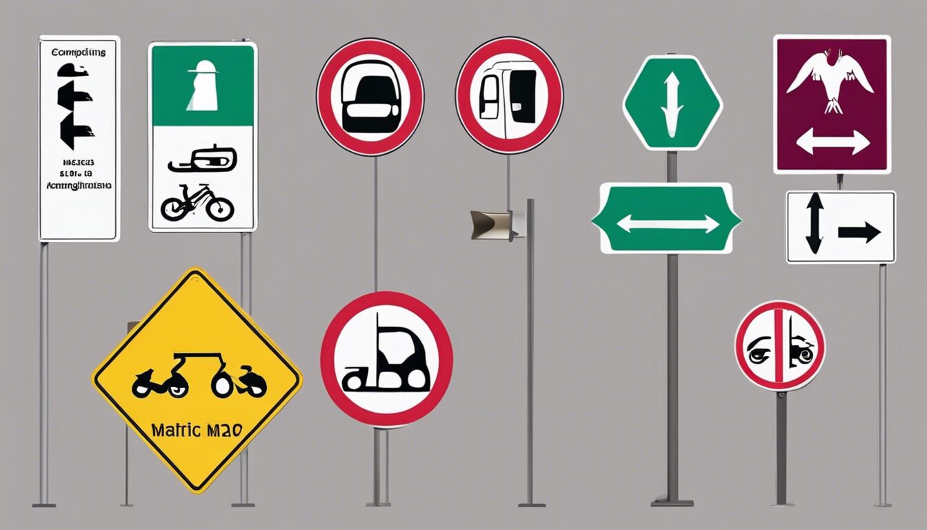 Navigate Qatar Safely: A Complete Guide to Traffic Signs and Their Meanings in English (2024)